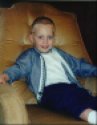 Cameron at Thomas' First Communion party, 5/10/98