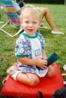Cameron at Thomas' Soccer Game, Fall 1996 (age 1 1/2)
