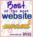 BRGS' Best of the Best Website Award