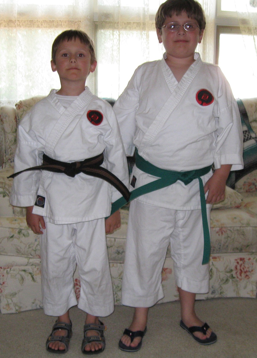 My karate kids in 2010