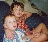 Cameron & Brittany, Fall 1996 (ages 1 1/2 and 4 1/2, respectively)