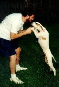 Dixie and John Smooch, August 1999