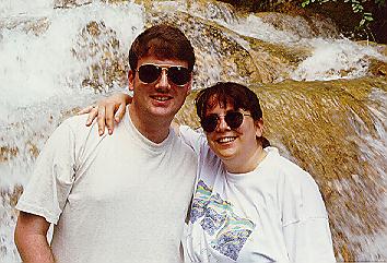 JT & Christine--May, 1996, Jamaica